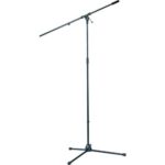 K&M 21021-BLACK Overhead Microphone Stand