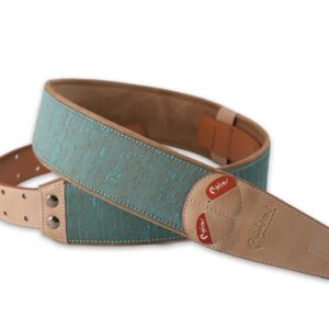 Right-On BOXEO TE Steady Mojo Guitar Strap-Teal