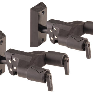 Hercules GSP38WBKP-PLUS Auto Grip Guitar Hanger Wall Mount-Twin Pack