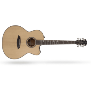 Sire A4-GS-NT Larry Carlton Grand Auditorium Cutaway SIB Acoustic Guitar - Natural