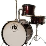RB  RB-JR3-MWR 3pc.Junior Drum Set-Metallic Wine Red