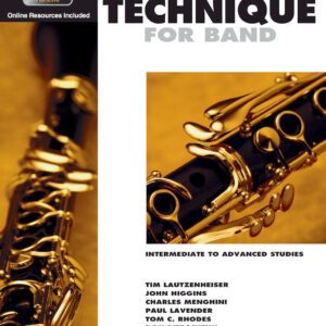 Hal Leonard Essential Technique for Band with EEI-Bb Clarinet-Intermediate to Advanced Studies 862620