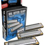 Hohner 3P590BX Big River Harmonica Keys Of C, G, And A Pro Pack