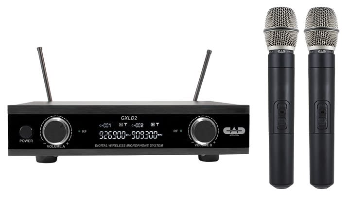 CAD GXLD2HHAI Digital Wireless Dual Handheld Mic System