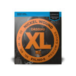 D'Addario EXL160-5  Nickel Round Wound Long Scale 5-String Bass Strings 50-135
