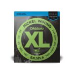 D'Addario EXL165-5 Nickel Round Wound Long Scale 5-String Bass Strings 45-135