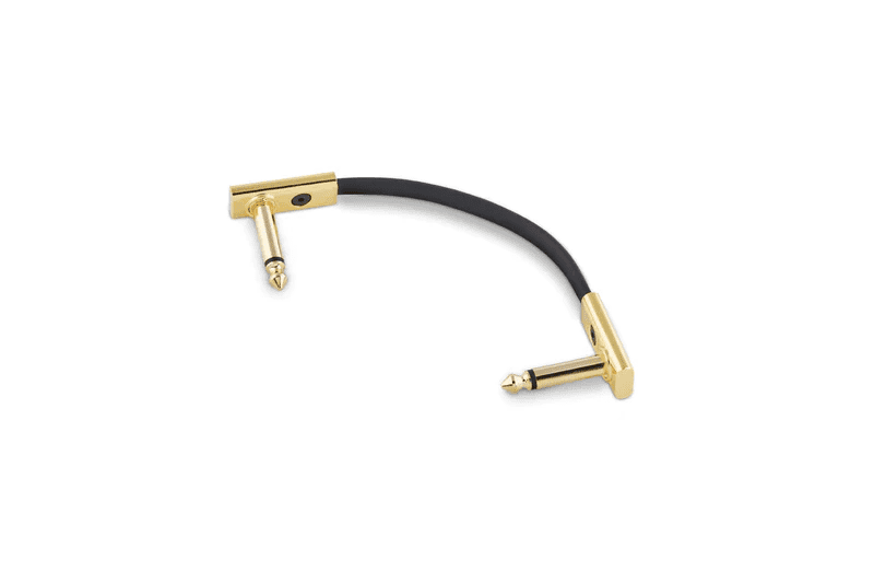 Rockboard RBO CAB PC F 10 GD Gold Series Flat Patch Cable - 10 cm / 3 15/16"