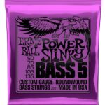 Ernie Ball 2821EB Power Slinky 5-String Bass Strings 50-135