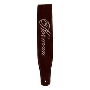 Norman 051373 Rust-Brown Suede Strap