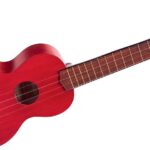 Mahalo MK1-TRD Ukuleles Kahiko "k" Series Soprano Ukulele-Transparent Red