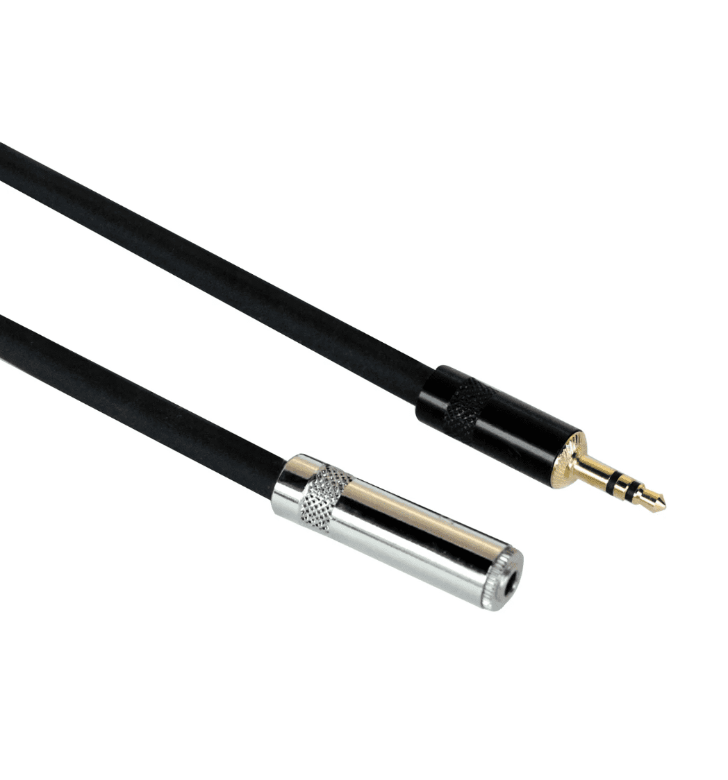 Digiflex NKKF-10 10ft 1⁄8" TRS  M/ 1⁄8" TRS M Headphone Extension
