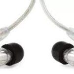 Shure SE846G2CL Sound IsolatingTM earphones with quad high-definition microdrivers with true subwoofer and detachable wireform cable