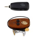 KNA VV-Wi Portable Violin/ viola wireless 2.4 GHZ UHF piezo pickup with volume control + 1/8 jack socket.