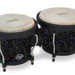 Latin Percussion  LPA601-BM Aspire Santana 6-3/4" And 8" Santana Black Magic Bongo Set Item ID: LPA601-BM