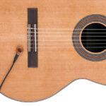KNA UP-1 Universal piezo transducer for guitar and other acoustic instruments (1/8" to 1/4" cable included).