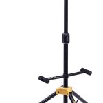 Hercules GS422B+ Auto Grip System (AGS) Double Guitar Stand, Foldable Backrest