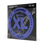 D'Addario ECG25 Chromes Flatwound Light 12-52