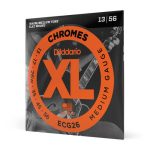 D'Addario ECG26 Chromes Flat Wound Light 13-56