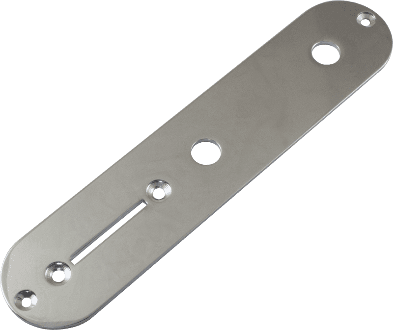 Control Plate - Telecaster Style, for ⅜” Bushing Pots