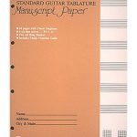 Hal Leonards Standard Tablature Manuscript Paper 704356