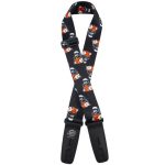 Lock-It LIS 101-S45 'Cafe Racer' Poly Plush Series Guitar Strap