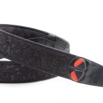 Right-On SANDOKAN-60 BK Steady Mojo Guitar Strap-Black
