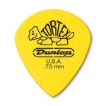 Dunlop 498P.73 0.73mm Yellow Tortex® Jazz III Xl Guitar Pick (12/pack)