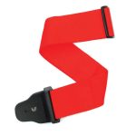 D'Addario 75B001 3'' Wide Woven Guitar Strap  Red