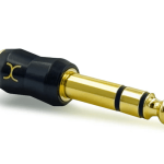 Digiflex HAAX-KS201 1/4" TRS M to 1/8" TRS F Adapter-Solid Metal Adapter (Headphone Adapter)