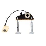 KNA MP-2 Low profile portable bridge-mounted piezo with volume control for mandolin