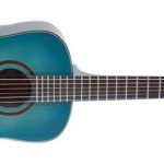 Jay Turser JTA52-SBL 1/2 Size Guitar-Blue Burst Satin