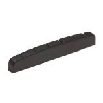 Black Tusq Strat Slotted  Flat
