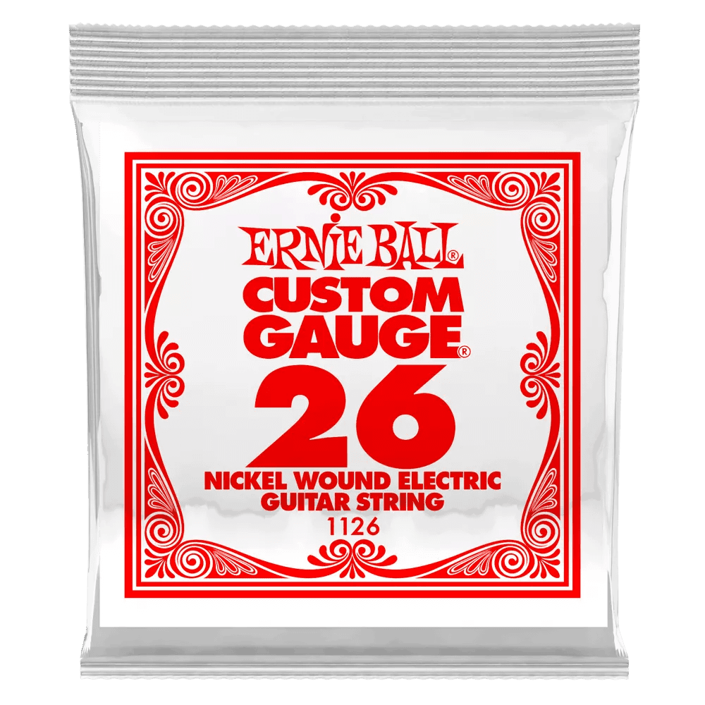 Ernie Ball 1126EB Nickel Wound String-Single 026W