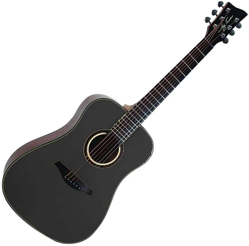 Jay Turser JTA53-SBK  3/4 Size Acoustic Guitar-Open Pore Black Finish