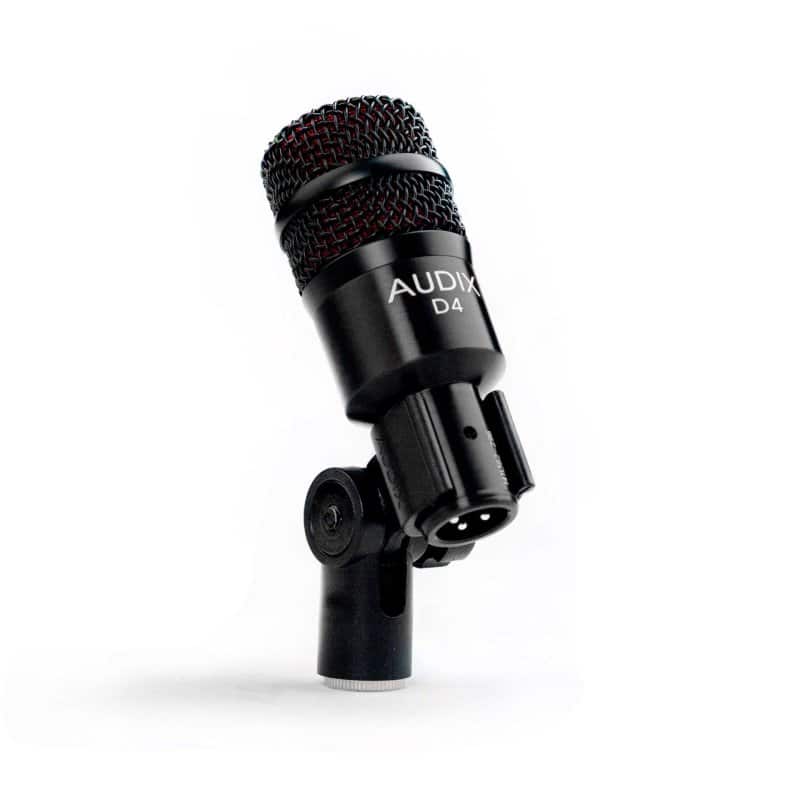 Audix D4 Hypercardioid Dynamic Instrument Microphone
