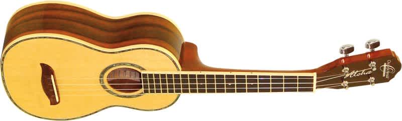 Oscar Schmidt OU3-A Select Spruce Concert Ukulele, Natural