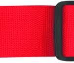 Profile PGS100-RD 2" Nylon Guitar Strap-Red