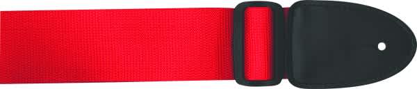 Profile PGS100-RD 2" Nylon Guitar Strap-Red