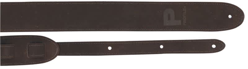 Profile PG750-BR 2” Suede Guitar Strap-Brown