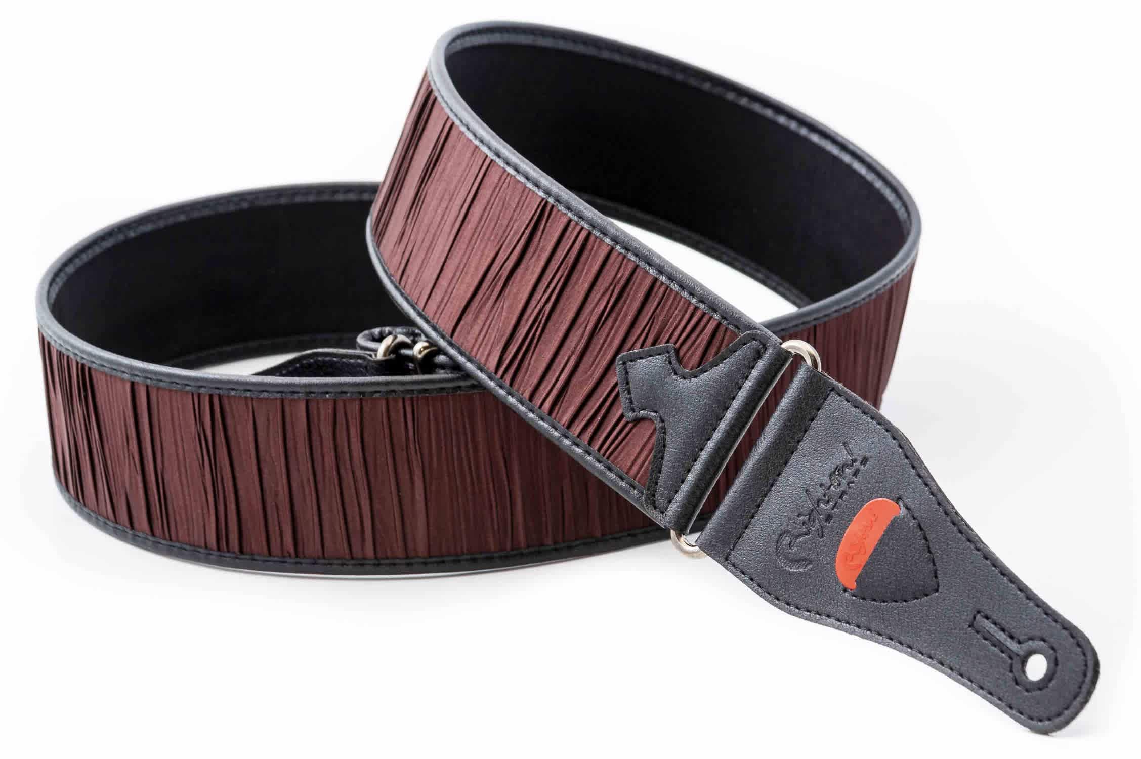 Right-On DUNE Brown Guitar Strap