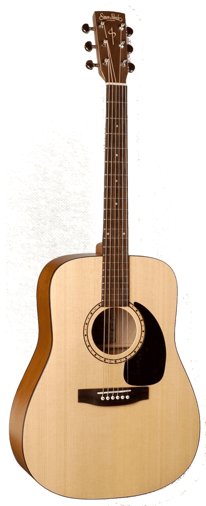 Simon and Patrick 052073 Woodland Concert Dread Preysys II Acoustic/Electric Guitar