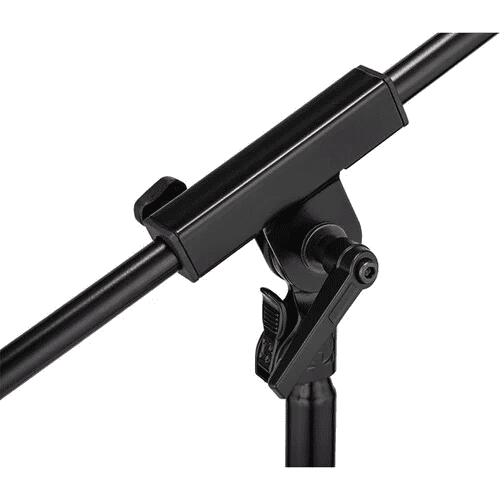 Hercules MS520BPRO Low Profile Tripod Microphone Stand With Telescopic Boom Arm