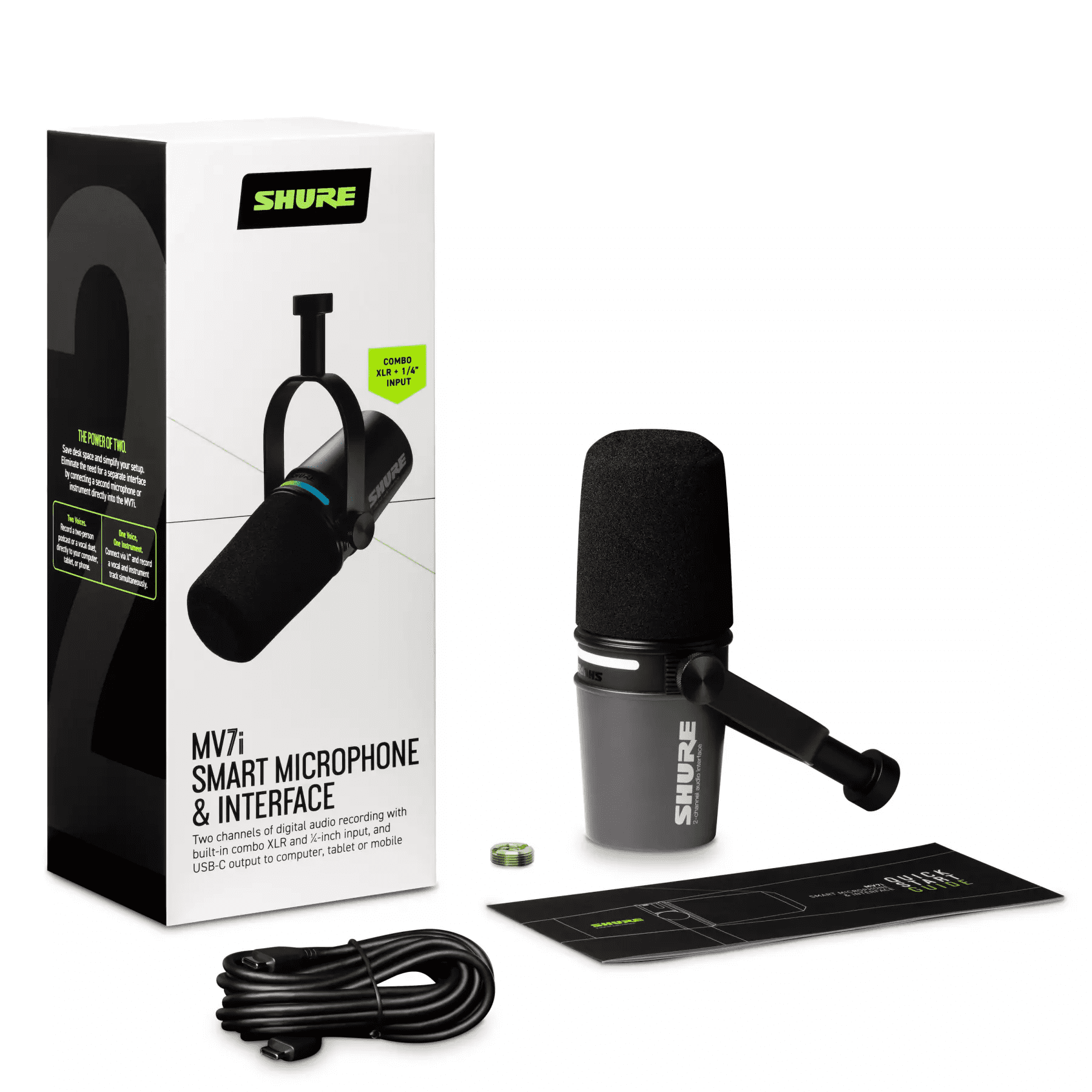 Shure MV7i Smart Microphone & Interface