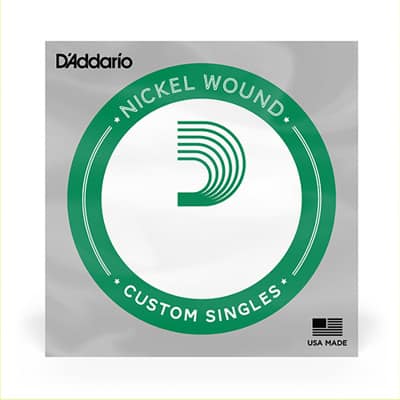 D'Addario  XLB032 Nickel Wound Bass Guitar Single String Long Scale .032