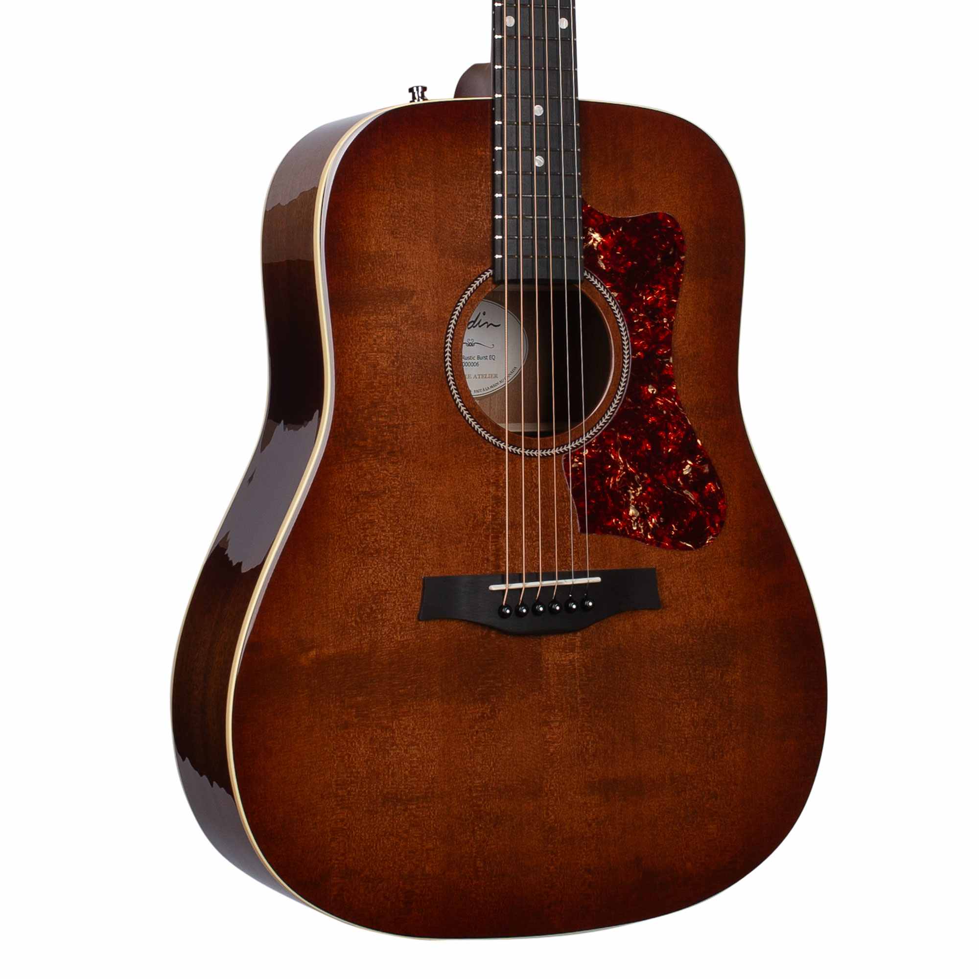 Godin 053919  Century Maho Cognac Rustic EQ