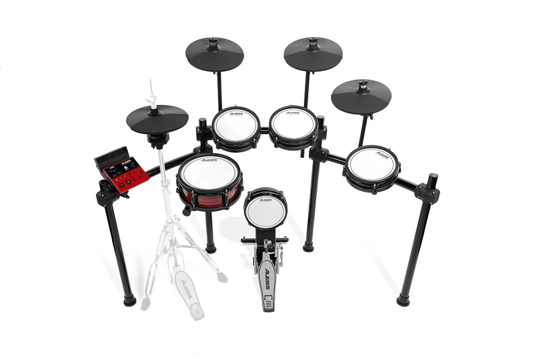 Alesis Nitro Ultimate 9-Piece Electronic Drum Kit with Bluetooth