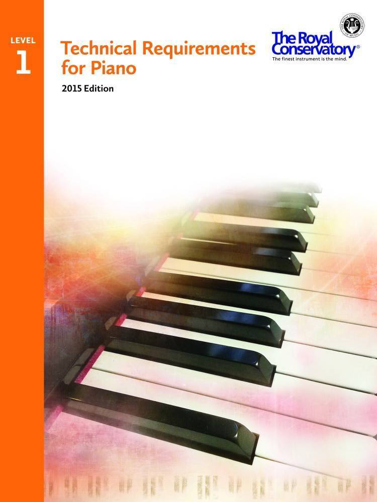 Frederick Harris Music TRP01 Technical Requirements for Piano Level 1, 2015 Edition - Book